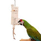 Tug N Slide Foraging Tower Parrot Toy