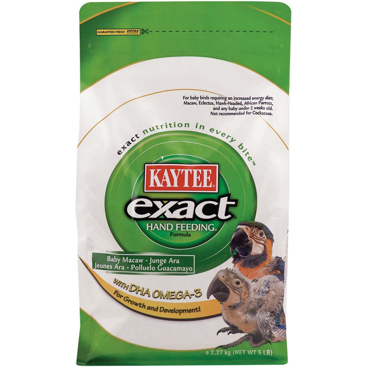 Kaytee Exact Hand Feeding Formula Macaw 5lb