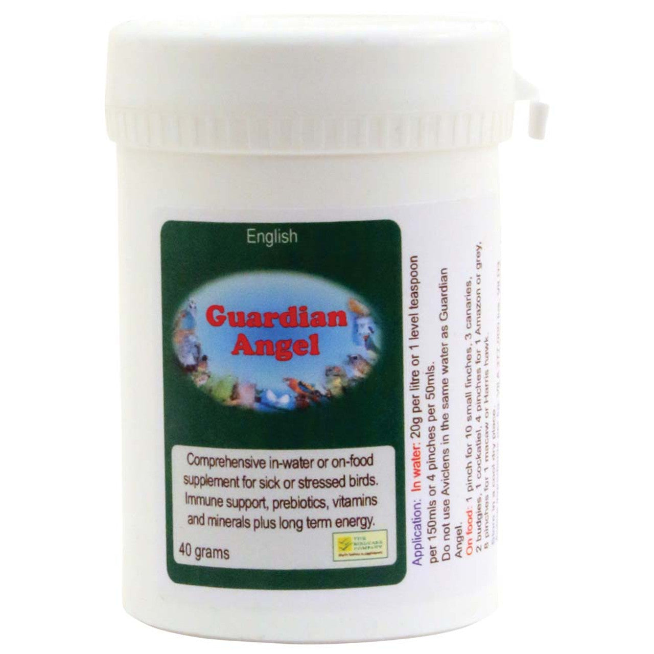 Guardian Angel Ill Bird Supplement 40g