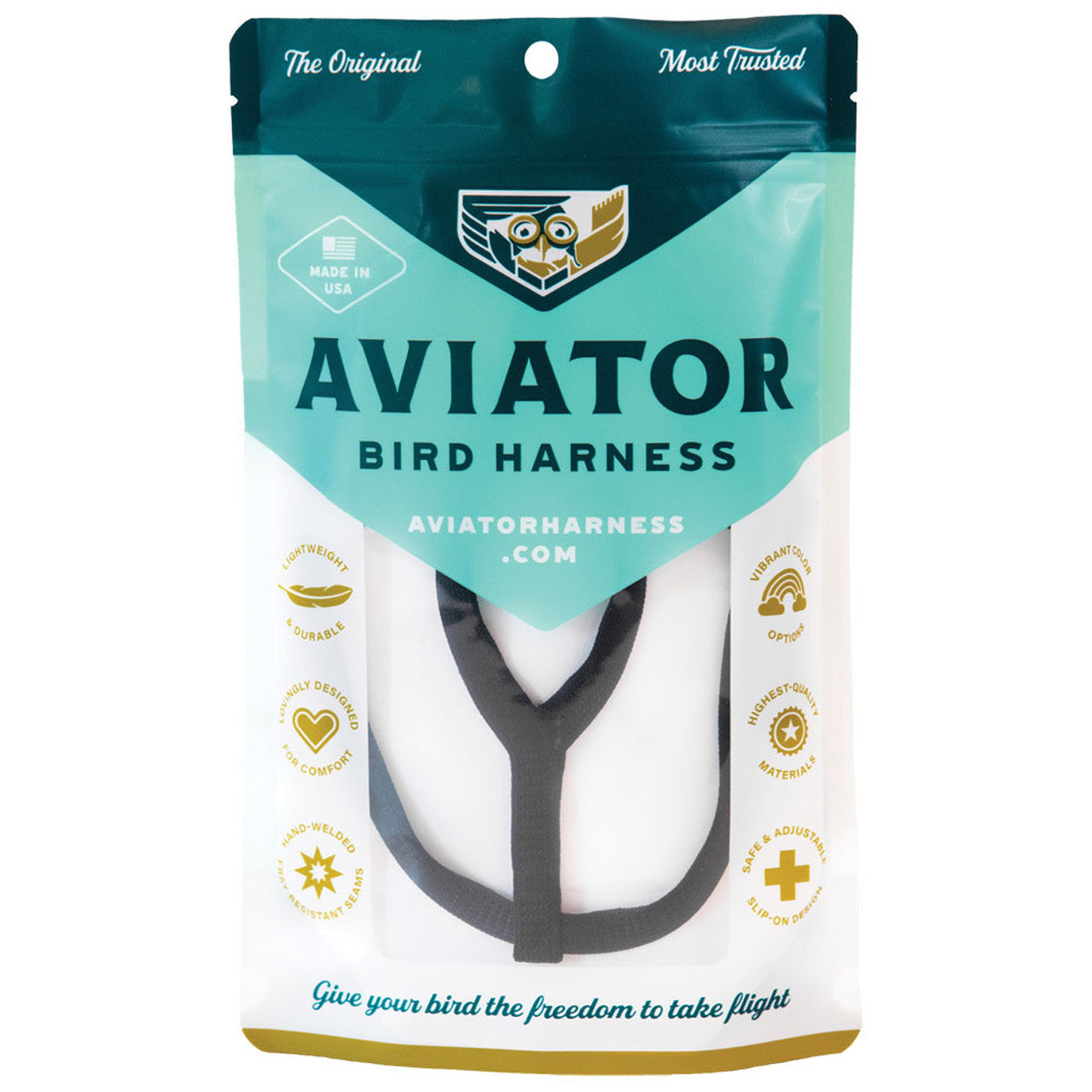 The Aviator Parrot Harness - Large