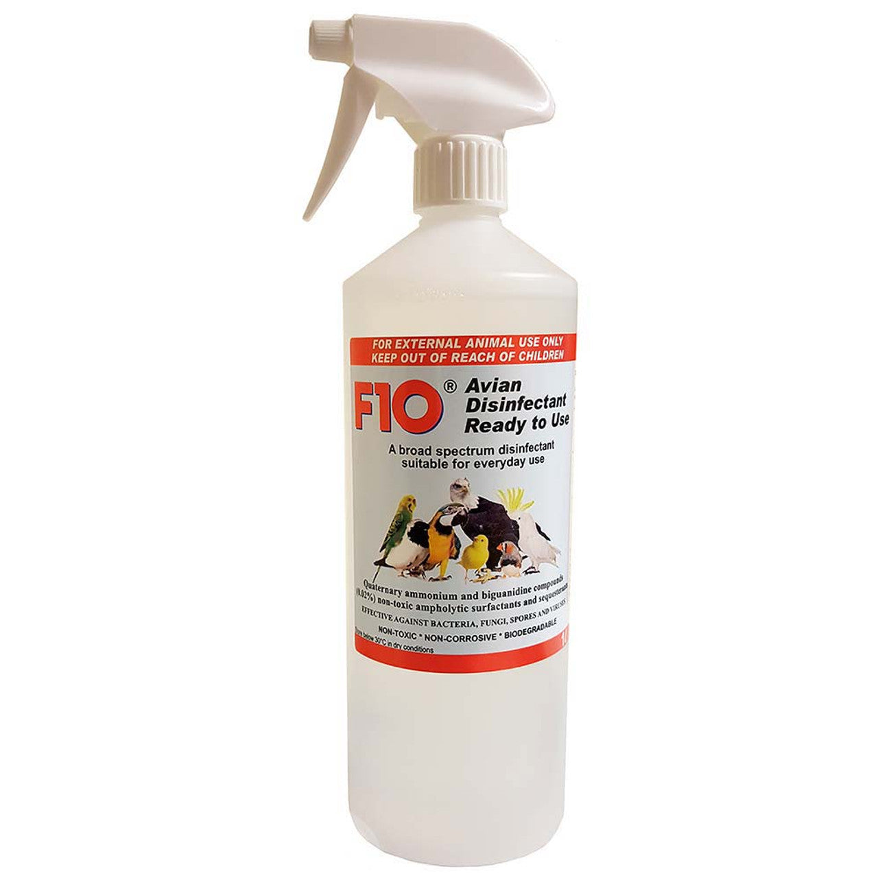 F10 Avian Disinfectant Ready to Use Spray 1 Litre