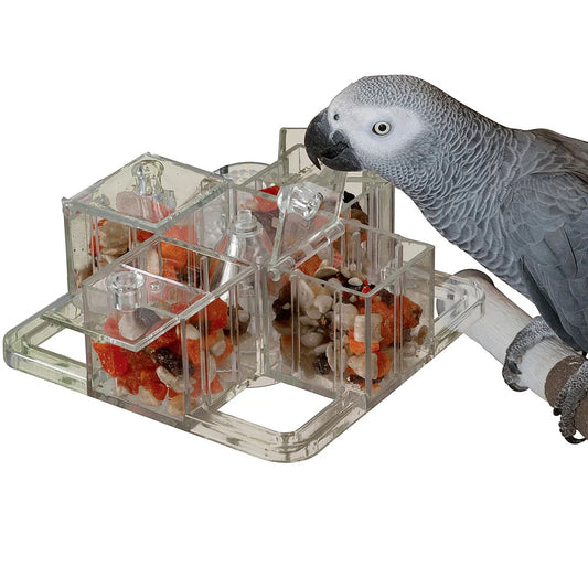 Creative Foraging Carousel - Mentally Stimulating Parrot Toy